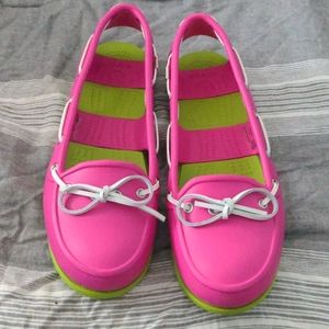 {Crocs} Beach Line Boat Shoe
